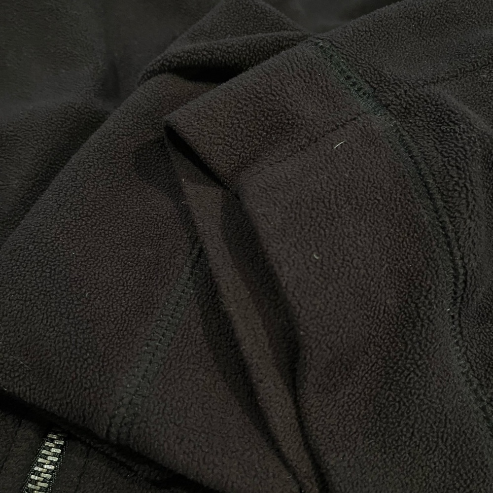 Tommy Hilfiger Vintage Y2K Black Zip-Up Hoodie Sweater - Picture 9 of 11
